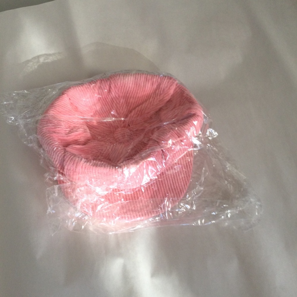 POL Pink Corduroy Newsboy Cap - Picture 2 of 6